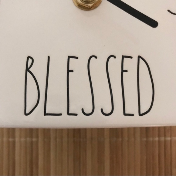 Rae Dunn Ceramic Clock - Picture 2 of 5